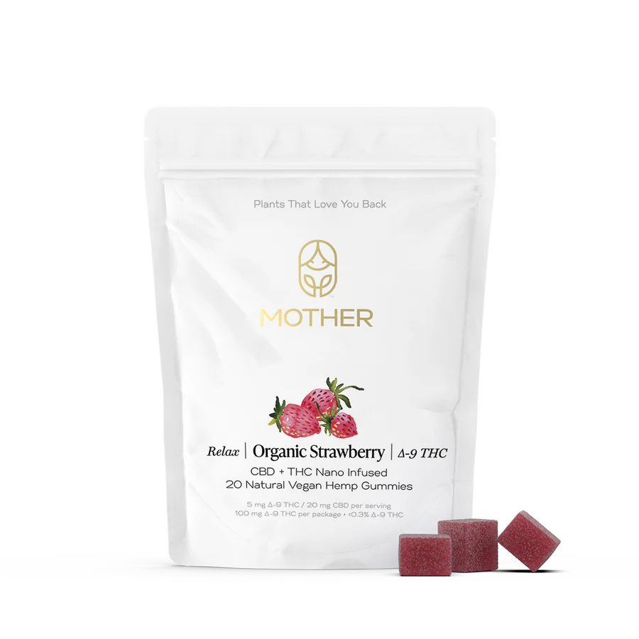 MOTHER Vegan Hemp THC Gummies