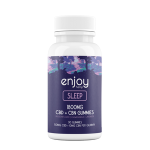 CBD Gummies For Sleep - Full Spectrum CBD + CBN + Lavender + Passionflower + Ashwagandha